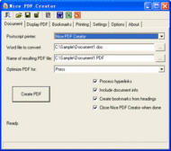 Nice PDF Creator screenshot